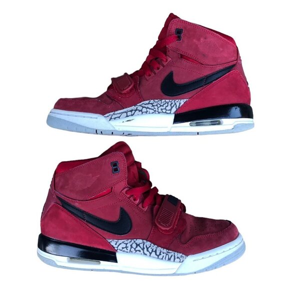 Rare 2018 Nike Air Jordan Legacy 312 Toro Size 8.5 Red - Picture 1 of 14